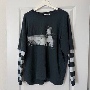 Daydreamer x Chris Stein Car Scene longsleeve tee